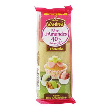 🇫🇷 Vahiné Almond Paste Marzipan 40% (tricolor)