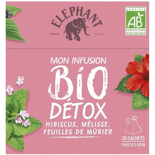 Infusion menthe thym BIO, Elephant (x 20)