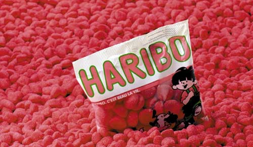 Réglisse torsade fraise HARIBO - Your Spanish Corner