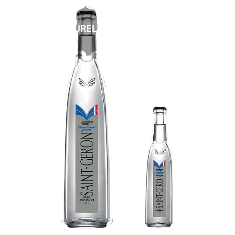 🇫🇷 SaintGeron Premium Naturally Sparkling Mineral Water (Glass Bottle