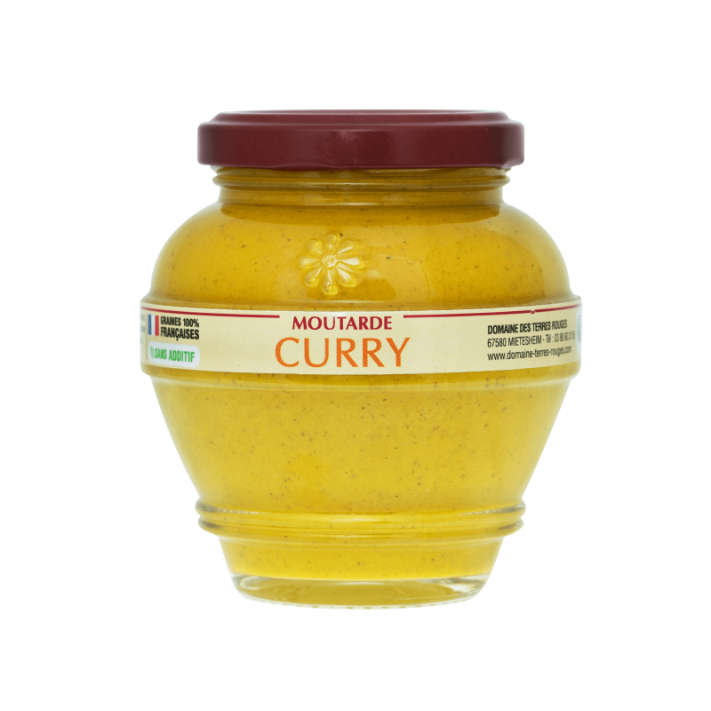 🇫🇷 Curry Mustard by Domaines des Terres Rouges, 7 oz (200g