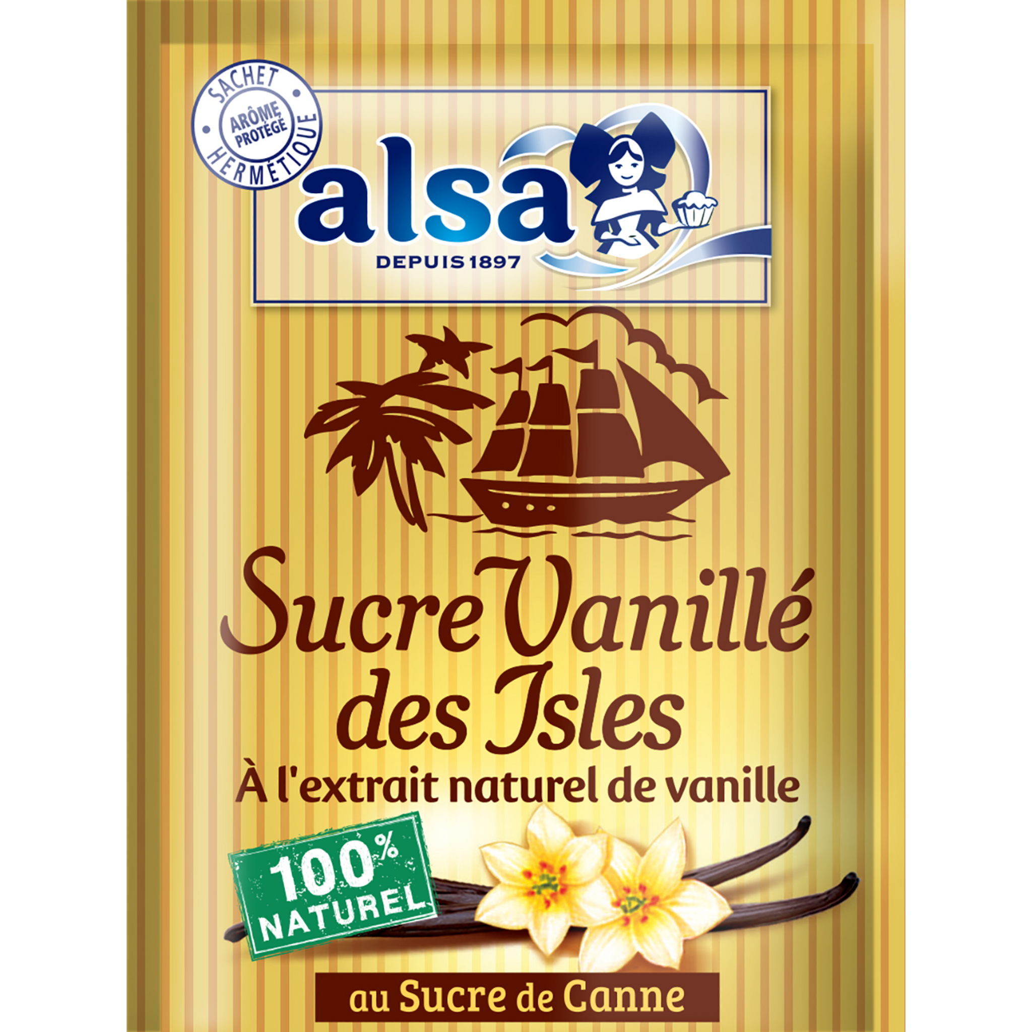 Arôme naturel de vanille - alsa - depuis 1897