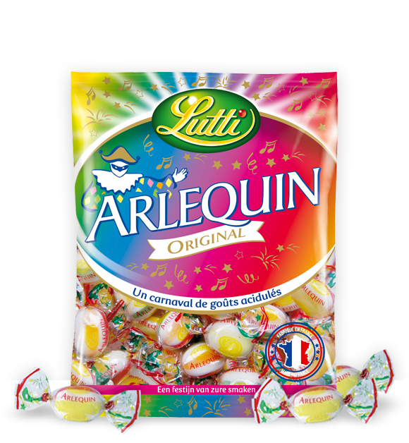 Assortiment de petits Calissons Arlequins