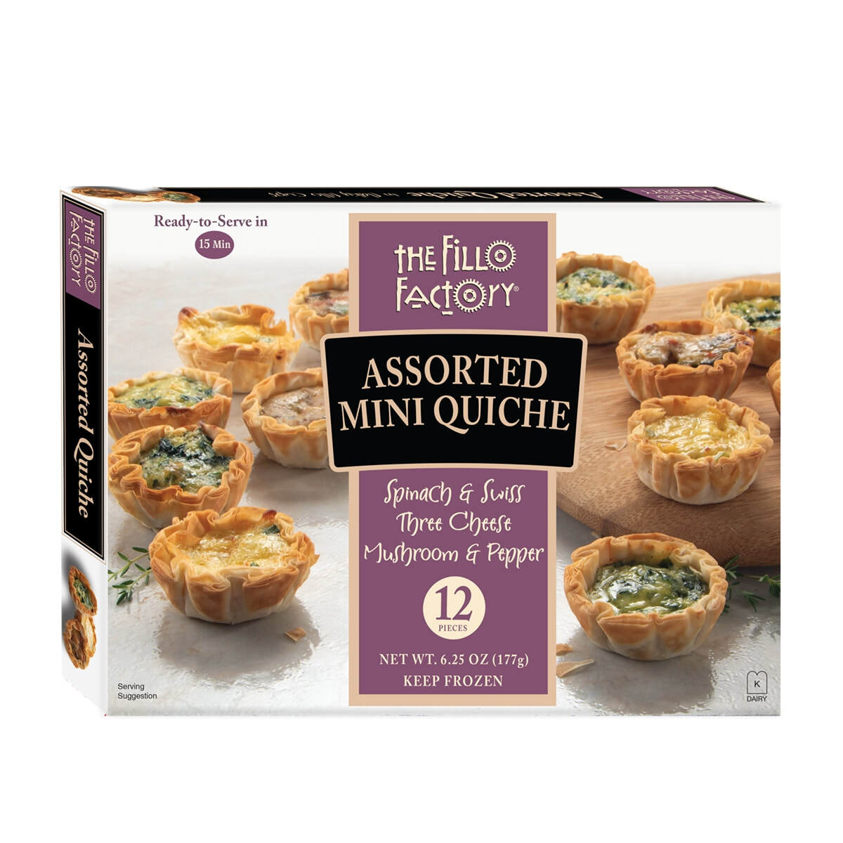  Customer reviews: Whole Foods Market, Mini Quiche Trio, 15 ct, ( Frozen)